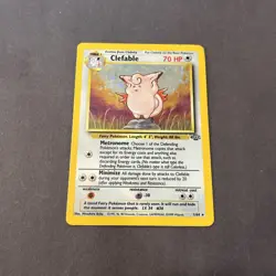 Pokemon Card 1999 Jungle Set Clefable 17/64 1st Edition - Image 2