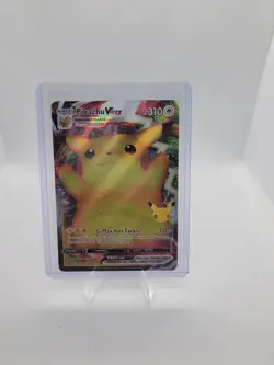 Pokemon Pikachu VMAX SWSH062 Celebrations Sword & Shield Black Star Promo Card - Image 1