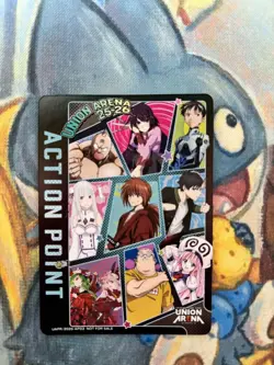 UNION ARENA 2526 Action Point AP Trading Card Individual Card - Image 1