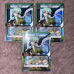 Sword Art Online Sinon SR Trading Card Good Condition, Playable Use - Image 1