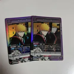 Bleach Union Arena Ichigo Kurosaki SR Trading Card Select One - Image 1