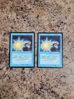 2x Legends Vintage MTG Force Spike NM X2 Magic The Gathering - Image 1