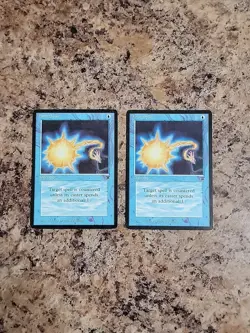2x Legends Vintage MTG Force Spike NM X2 Magic The Gathering - Image 2