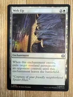 Web Up - Foil - SPM - MTG - EN - NM - 0021 - Image 1