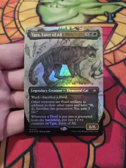 Ygra, Eater of All (Borderless) Bloomburrow Foil MTG MINT - Image 1