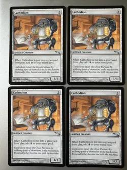 4x Cathodion (NM) Mirrodin Uncommon MRD Magic MTG Playset - Image 1
