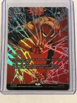 MTG Tangle 0038 Foil (Borderless) Marvel Eternal Legal NM MAR - Image 1