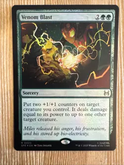 Venom Blast - Foil - SPE - MTG - EN - NM - 0020 - Image 1