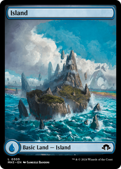Island (REGULAR) x1 - MTG Modern Horizons 3 MH3 #305 - Image 1