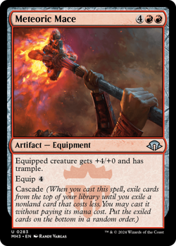 Meteoric Mace (REGULAR) x1 - MTG Modern Horizons 3 MH3 #283 - Image 1
