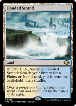 Flooded Strand (REGULAR) x1 - MTG Modern Horizons 3 MH3 #220 - Image 1