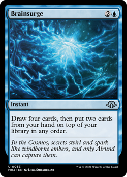 Brainsurge (REGULAR) x1 - MTG Modern Horizons 3 MH3 #53 - Image 1