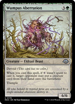 Wumpus Aberration (REGULAR) x1 - MTG Modern Horizons 3 MH3 #176 - Image 1