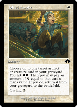 Jolted Awake (REGULAR) x1 - MTG Modern Horizons 3 MH3 #392 - Image 1