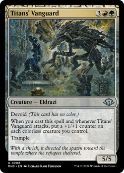 Titans' Vanguard (REGULAR) x1 - MTG Modern Horizons 3 MH3 #206 - Image 1