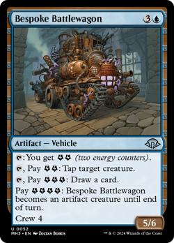 Bespoke Battlewagon (REGULAR) x1 - MTG Modern Horizons 3 MH3 #52 - Image 1