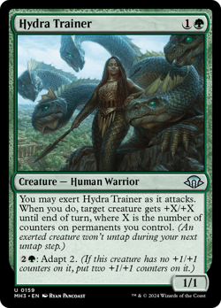 Hydra Trainer (REGULAR) x1 - MTG Modern Horizons 3 MH3 #159 - Image 1