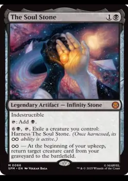The Soul Stone - SPM 0066 - NM - MTG Spider-Man - Image 1