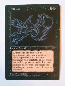 Mtg Legends The Abyss Italian MP - Image 1
