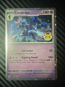 Ceruledge - (Pokemon Day 2024) (Cosmos Holo) 040/091 - Image 1