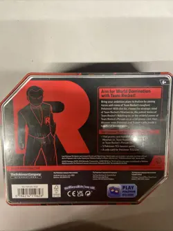 Pokemon Destined Rivals Team Rockets Nidoking EX Tin - FACTORY SEALED! - Image 2