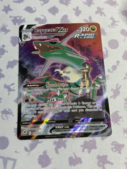 Pokemon Rayquaza VMAX TG20/TG30 Sword & Shield Silver Tempest Trainer Gallery - Image 1