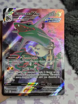 Pokemon Rayquaza VMAX TG20/TG30 Sword & Shield Silver Tempest Trainer Gallery - Image 4