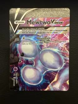 Mewtwo V-Union SWSH159 SWSH160 SWSH161 SWSH162 Sword & Shield Promo Pokemon TCG - Image 3
