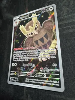 Noctowl 141- (Pokemon Center Exclusive) Promo Holo SV: S&V Black Star Promo - Image 3