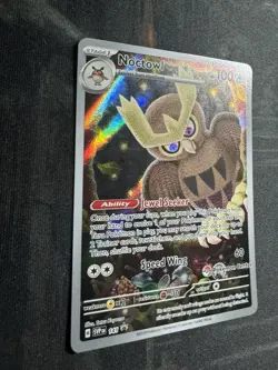 Noctowl 141- (Pokemon Center Exclusive) Promo Holo SV: S&V Black Star Promo - Image 4