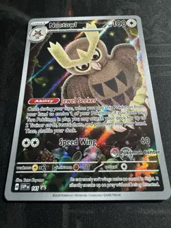 Noctowl 141- (Pokemon Center Exclusive) Promo Holo SV: S&V Black Star Promo - Image 5