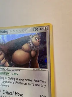 PSA 9 SLAKING 13 POWER KEEPERS EX HOLO POKEMON MINT - Image 3