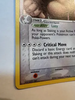 PSA 9 SLAKING 13 POWER KEEPERS EX HOLO POKEMON MINT - Image 5