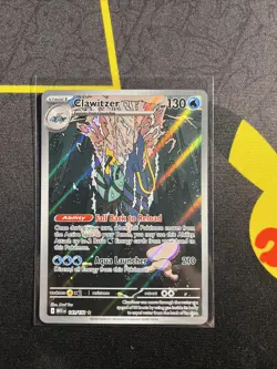 Clawitzer 141/132 Pokemon Mega Evolution Illustration Rare - NM - Image 1