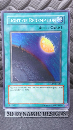 | Yugioh Light of Redemption LODT-EN057 Super Rare OG Light Of Destruction LP | - Image 1