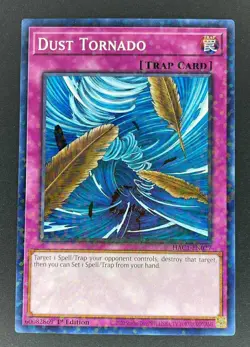 Dust Tornado Hidden Arsenal Ch. 1 (HAC1-EN027) Yugioh Duel Terminal - Image 1
