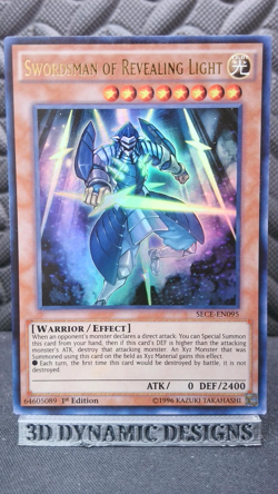 | Yugioh Swordsman of Revealing Light SECE-EN095 1st Edition Ultra Rare PL 🔥 | - Image 1