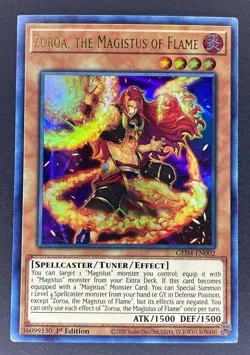 Zoroa, the Magistus of Flame Genesis Impact (GEIM-EN002) Yugioh Ultra Rare - Image 1