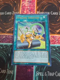 Yugioh Synchro Overtake MP22-EN164 Ultra Rare 1st Edition Near Mint - Image 1