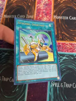 Yugioh Synchro Overtake MP22-EN164 Ultra Rare 1st Edition Near Mint - Image 2