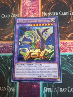 Yugioh ABC-Dragon Buster SDKS-EN041 Ultra Rare 1st Edition Near Mint - Image 1