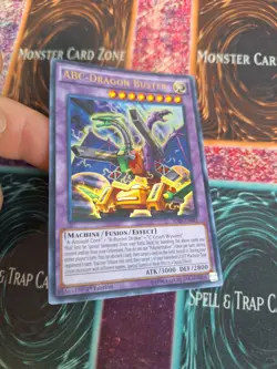 Yugioh ABC-Dragon Buster SDKS-EN041 Ultra Rare 1st Edition Near Mint - Image 2