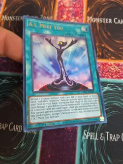 Yugioh A.I. Meet You MP22-EN095 Ultra Rare 1st Edition Near Mint - Image 2