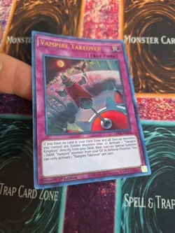 Yugioh Vampire Takeover GFP2-EN168 Ultra Rare 1st Edition Near Mint - Image 2