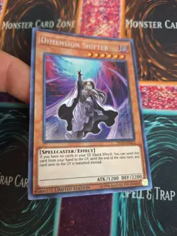 Yugioh Dimension Shifter TN19-EN012 Prismatic Secret Rare Limited Near Mint - Image 2