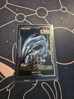 Yugioh Blue-Eyes White Dragon OTS Field Center Card Official Promo NM - Image 1