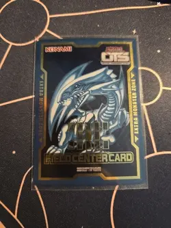 Yugioh Blue-Eyes White Dragon OTS Field Center Card Official Promo NM - Image 3