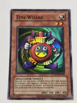 Time Wizard RP01-EN035 Super Rare Yugioh Retro Pack (2020 Reprint) Unlimited VLP - Image 1