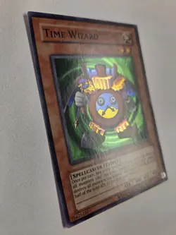 Time Wizard RP01-EN035 Super Rare Yugioh Retro Pack (2020 Reprint) Unlimited VLP - Image 2
