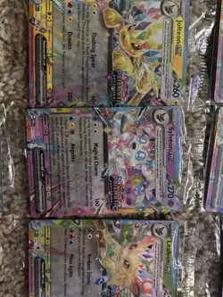 Prismatic Evolutions Surprise Box Stamped EX Promo Cards Lot of 7 - Image 4